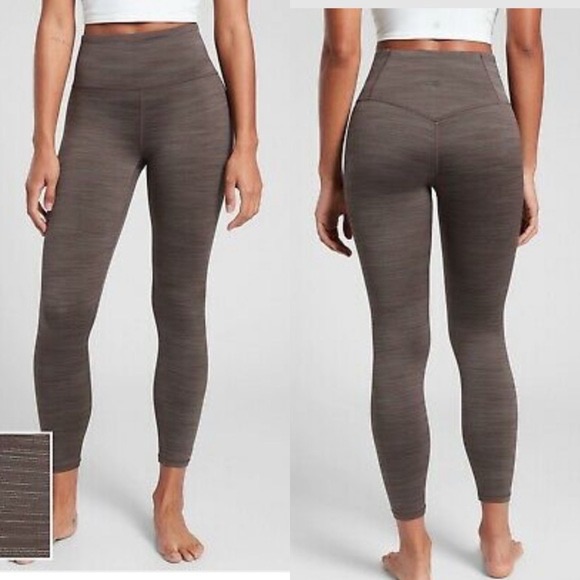 Athleta Elation Space Dye Crop Leggings